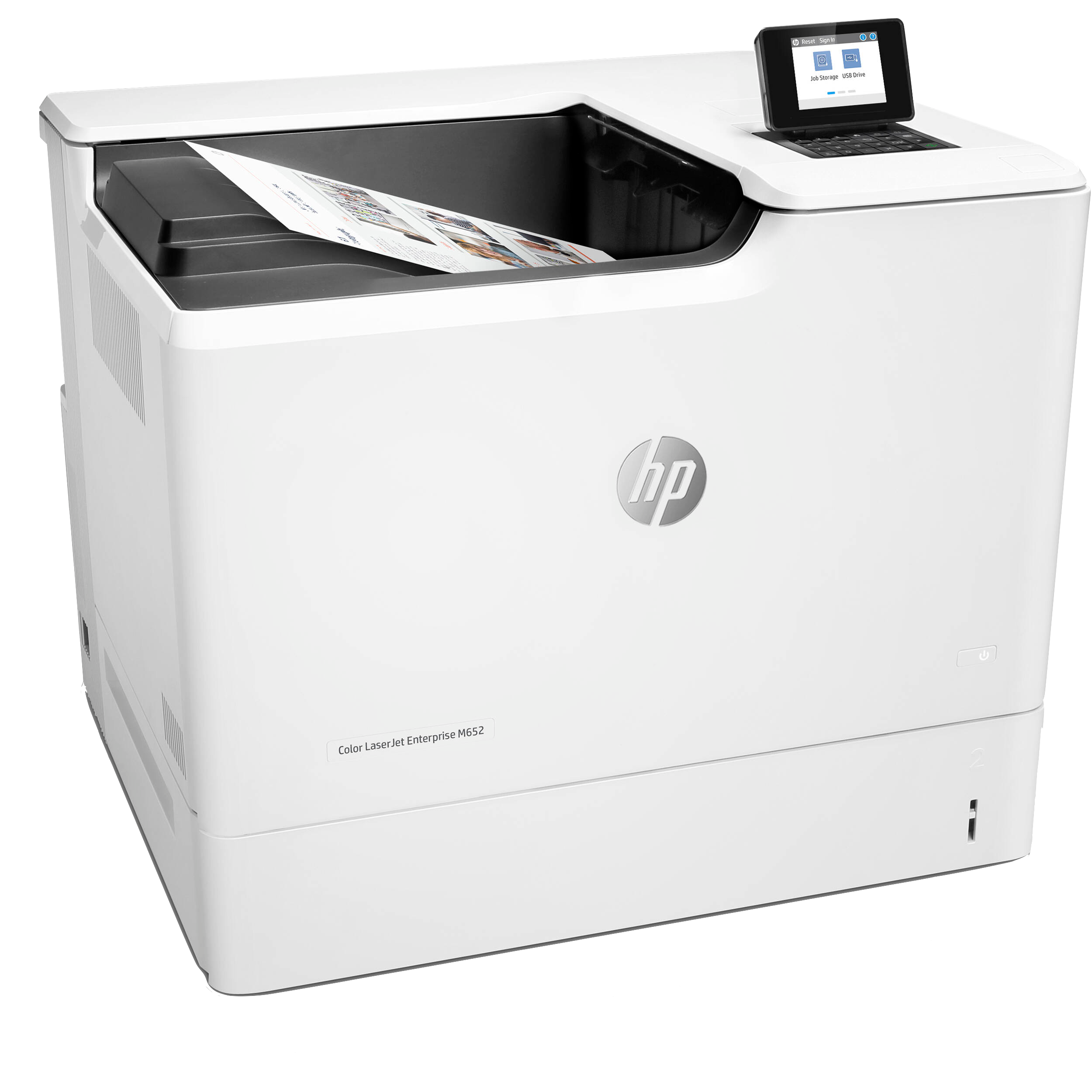 HP Color LaserJet Enterprise M652dn Laser Printer REPACK/TESTED (NOB),J7Z99A