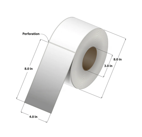 Thermal Transfer Label (4 x 8) 3