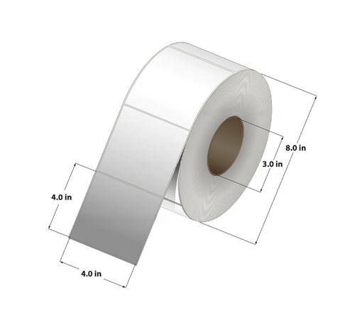 Direct Thermal Label (4 x 4) 3