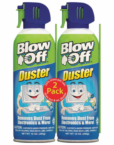 Max Pro Blow Off Canned Air Duster (2-Pack) 2-152-2232