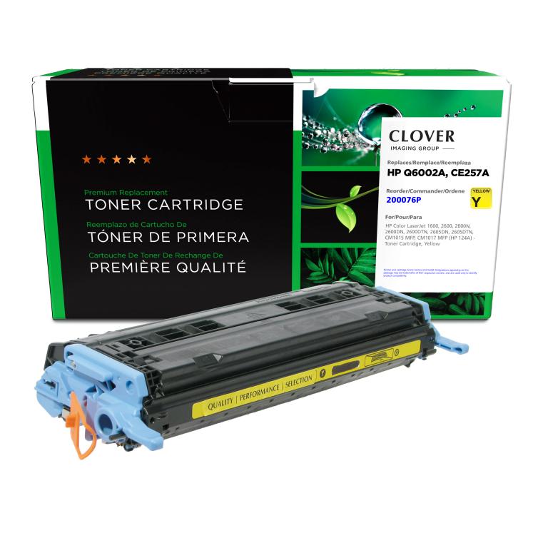 Yellow Toner Cartridge for HP Q6002A (HP 124A)