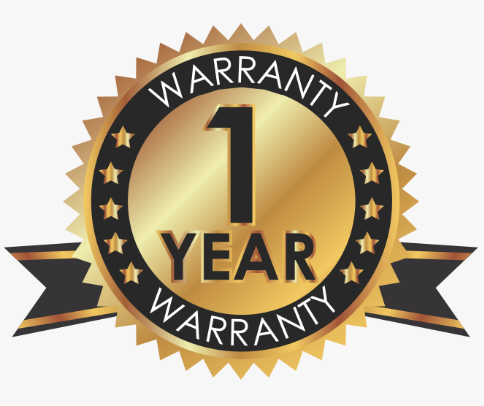 1 year warranty golden badge isolated on white background Stock Vector  Image & Art - Alamy